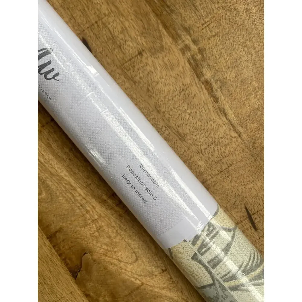 NextWall NW41508 Morris Flower Wallpaper in Daydream Grey & Pearl Blue NEW